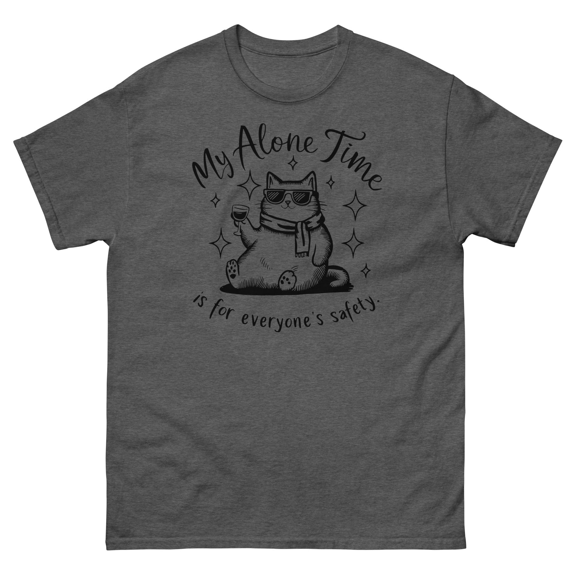 My Alone Time | Funny T-Shirt - Dark Heather - T-Shirts Online