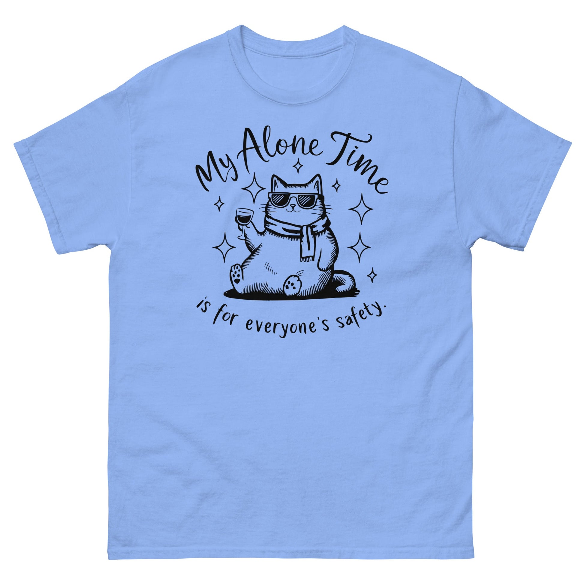 My Alone Time | Funny T-Shirt - Carolina Blue - T-Shirts Online