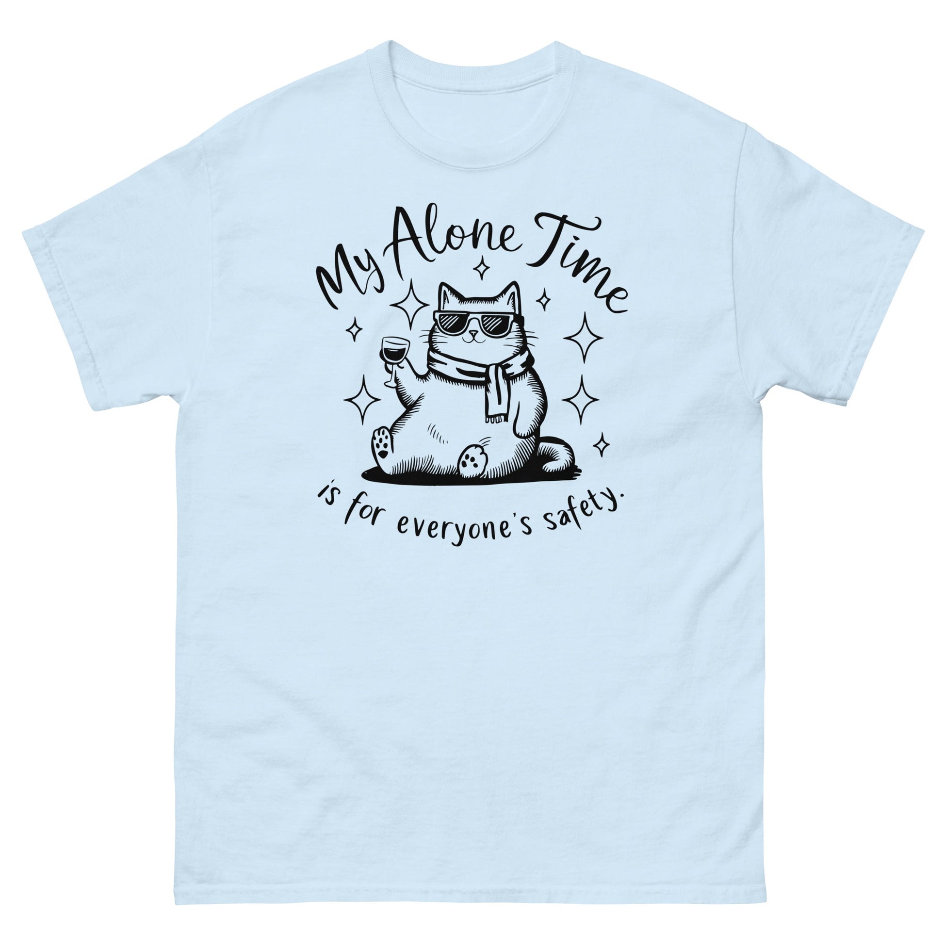 My Alone Time | Funny T-Shirt - Light Blue - T-Shirts Online