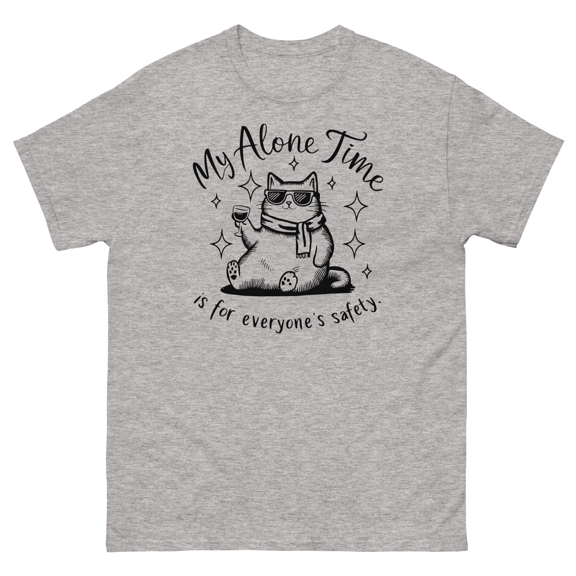 My Alone Time | Funny T-Shirt - Sport Grey - T-Shirts Online
