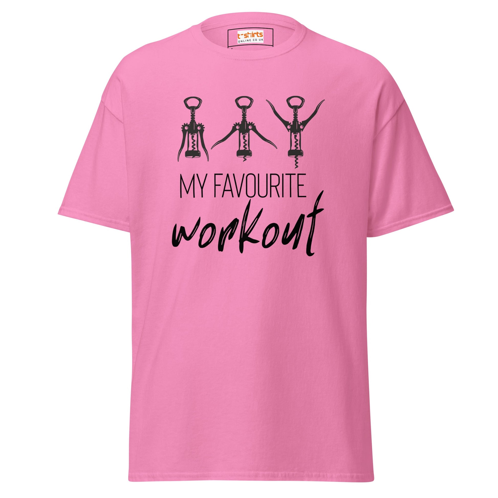 My Favourite Workout T-Shirt | Funny Gym Exercise Tee - Azalea - T-Shirts Online