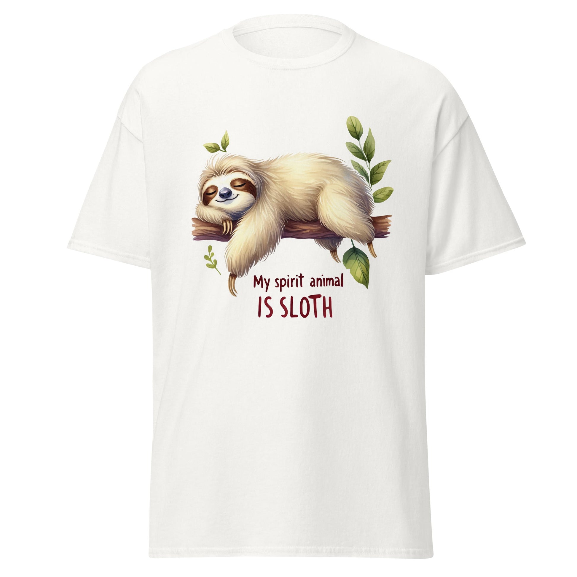 My Spirit Animal is Sloth | Sloth T-Shirt - T-Shirts Online