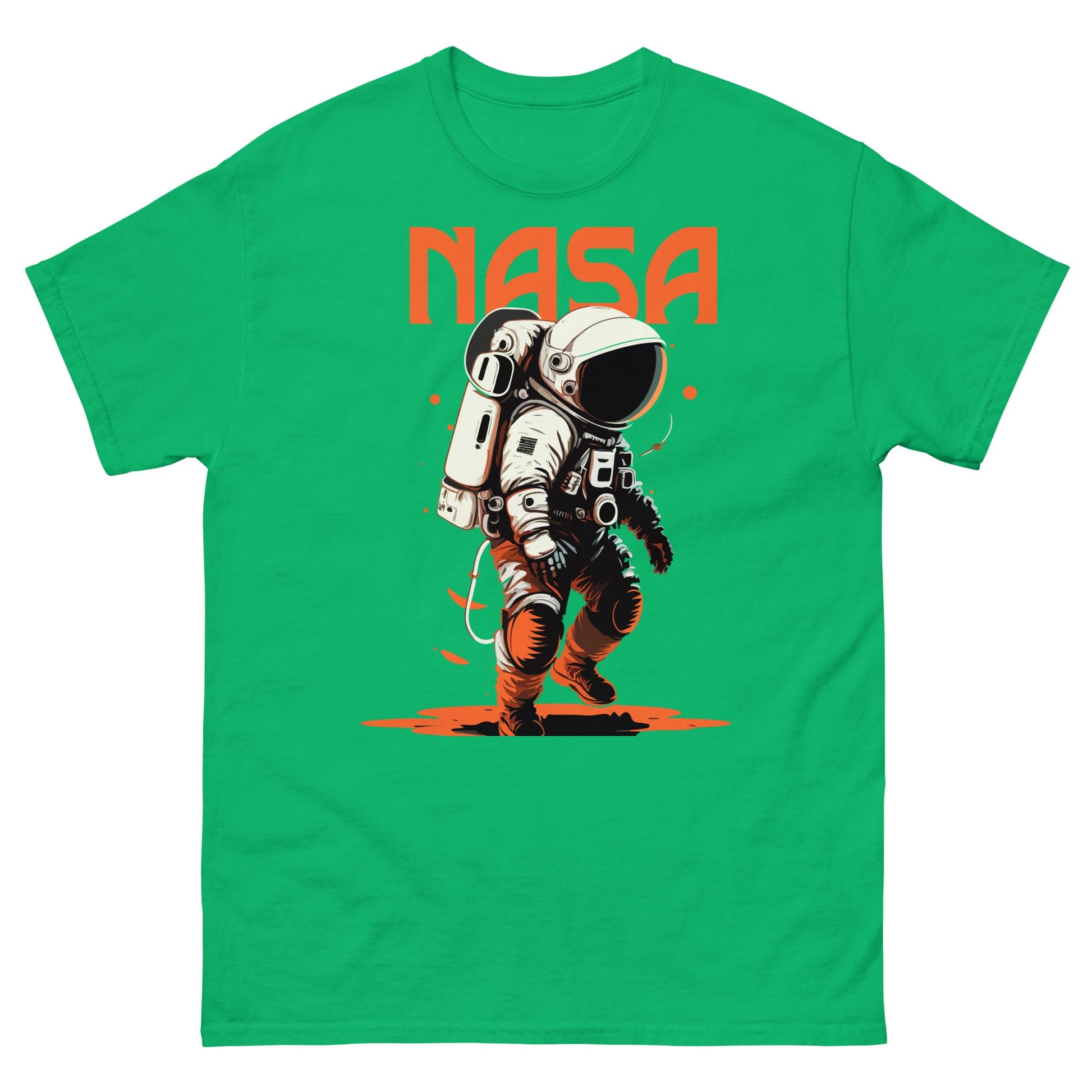 NASA Astronaut | Space T-Shirt - Irish Green - T-Shirts Online