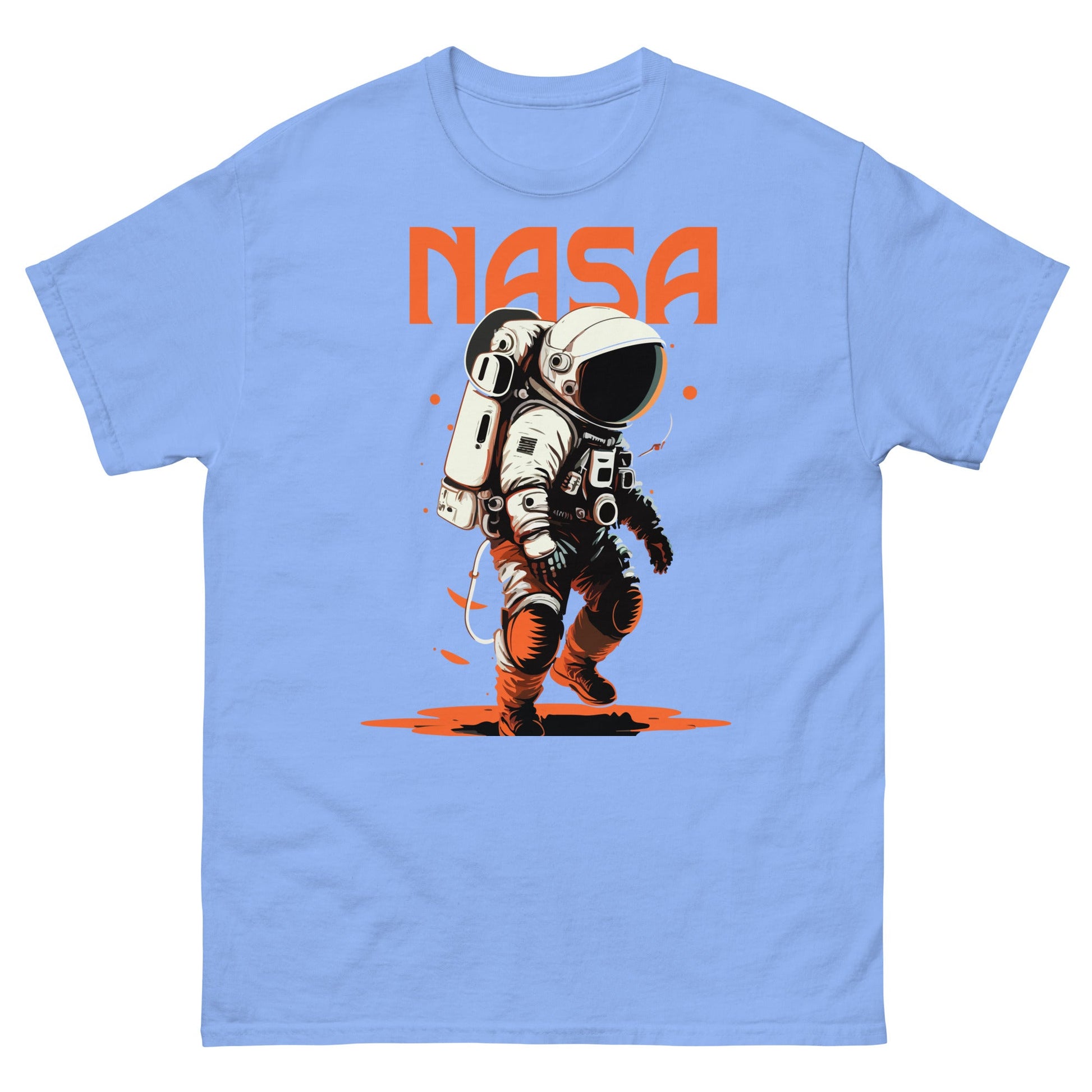 NASA Astronaut | Space T-Shirt - Carolina Blue - T-Shirts Online