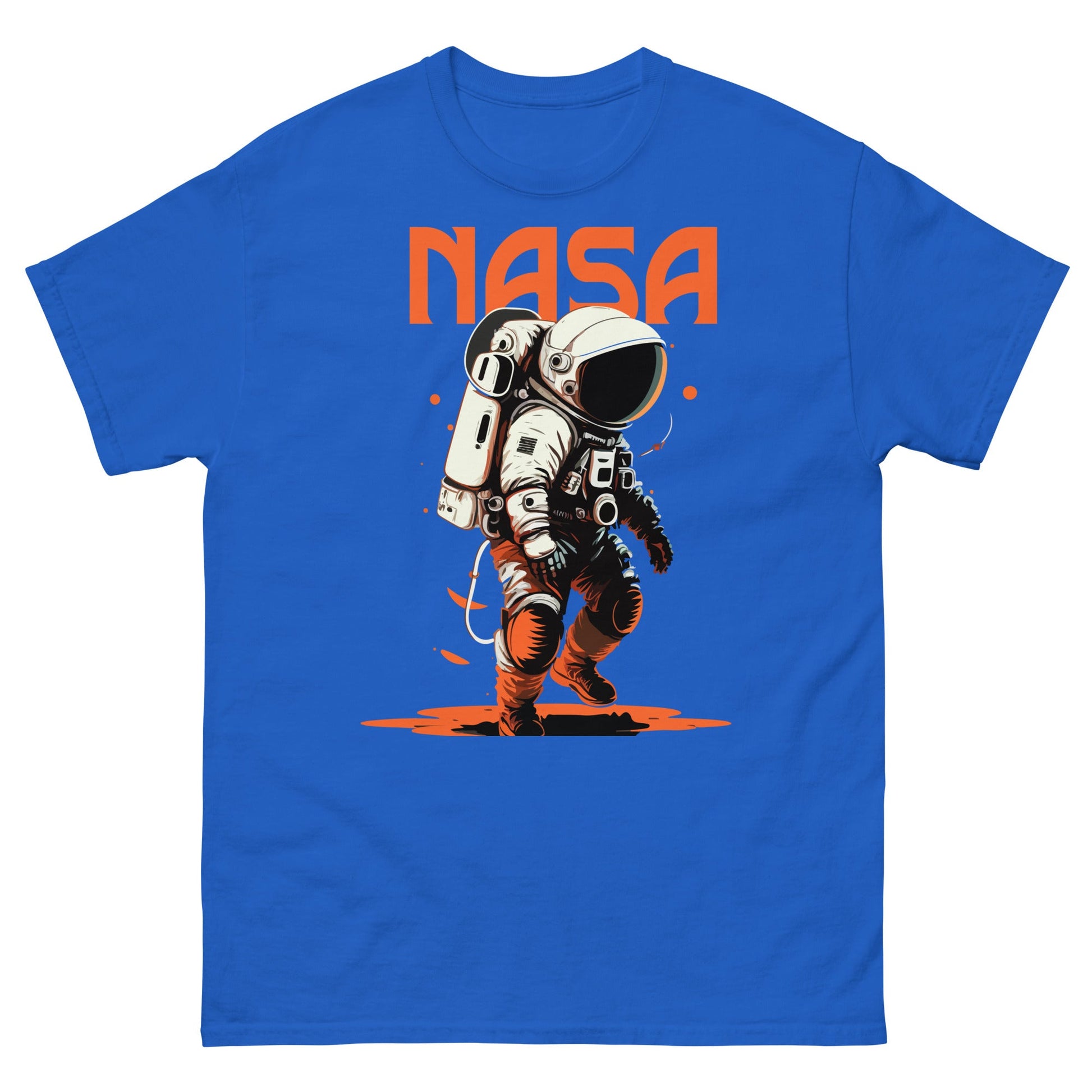 NASA Astronaut | Space T-Shirt - Royal - T-Shirts Online