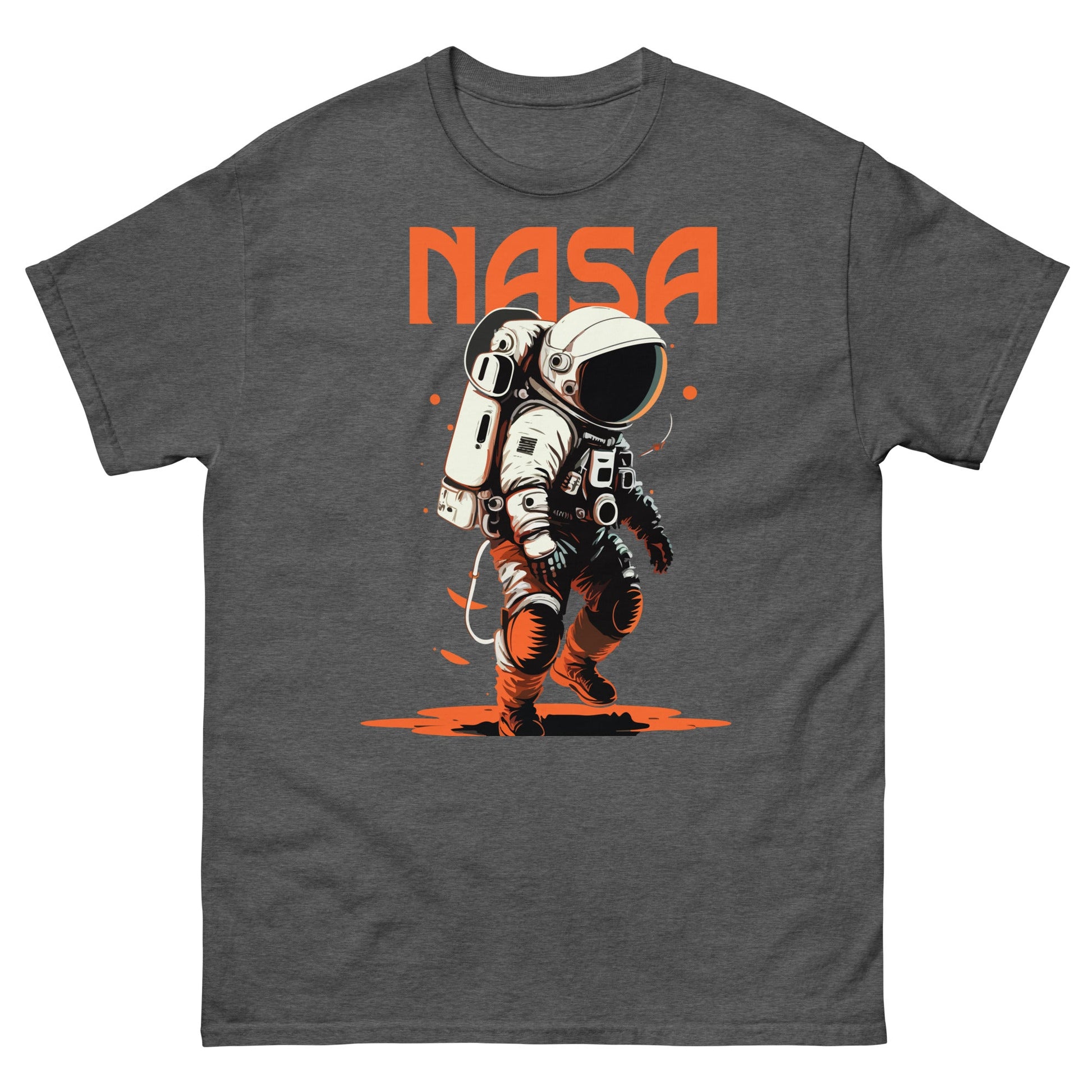 NASA Astronaut | Space T-Shirt - Dark Heather - T-Shirts Online