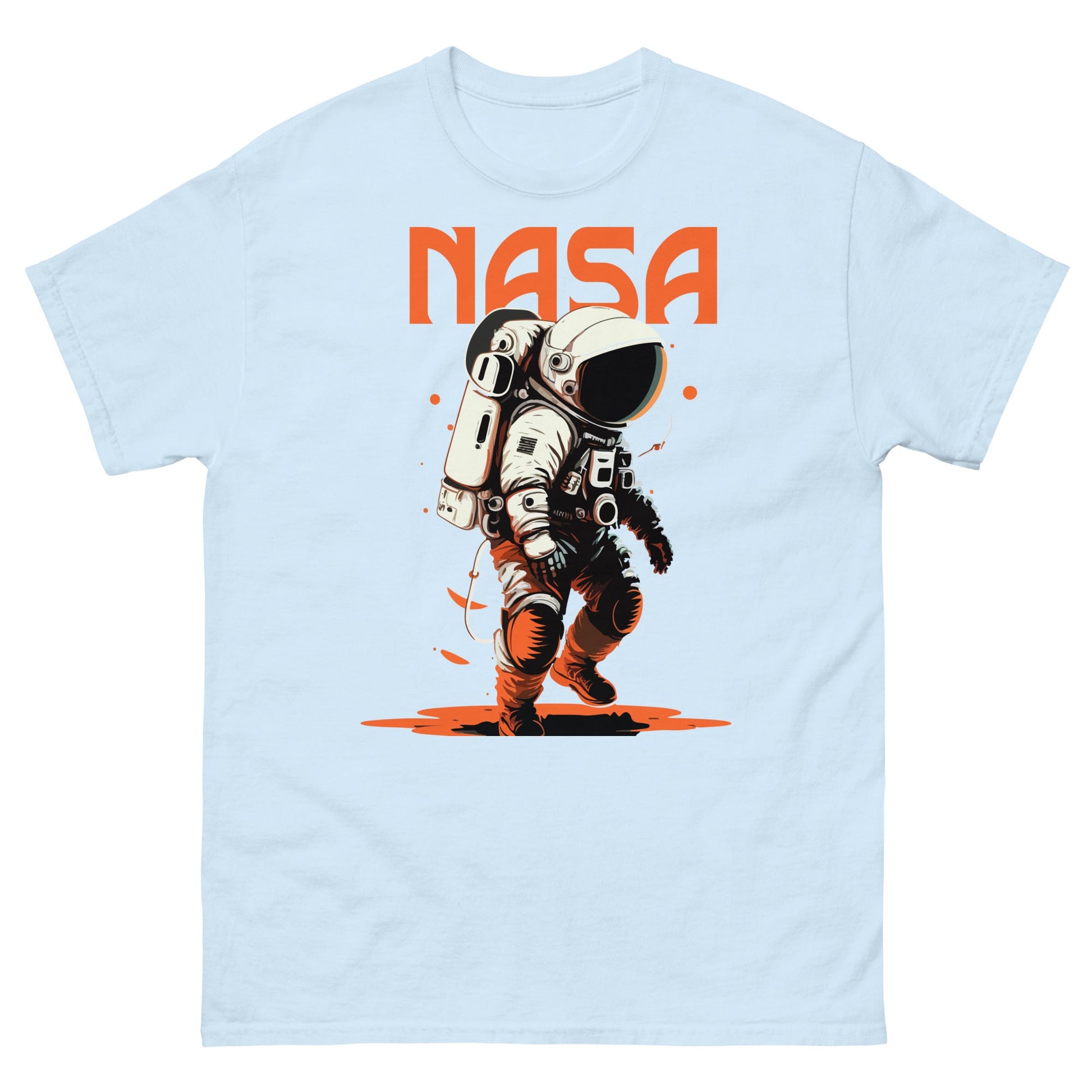NASA Astronaut | Space T-Shirt - Light Blue - T-Shirts Online