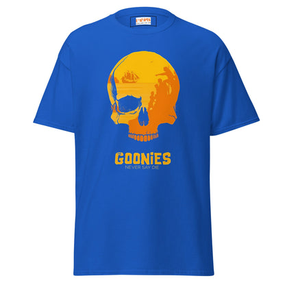 Never Say Die | Goonies T-Shirt - Royal - T-Shirts Online