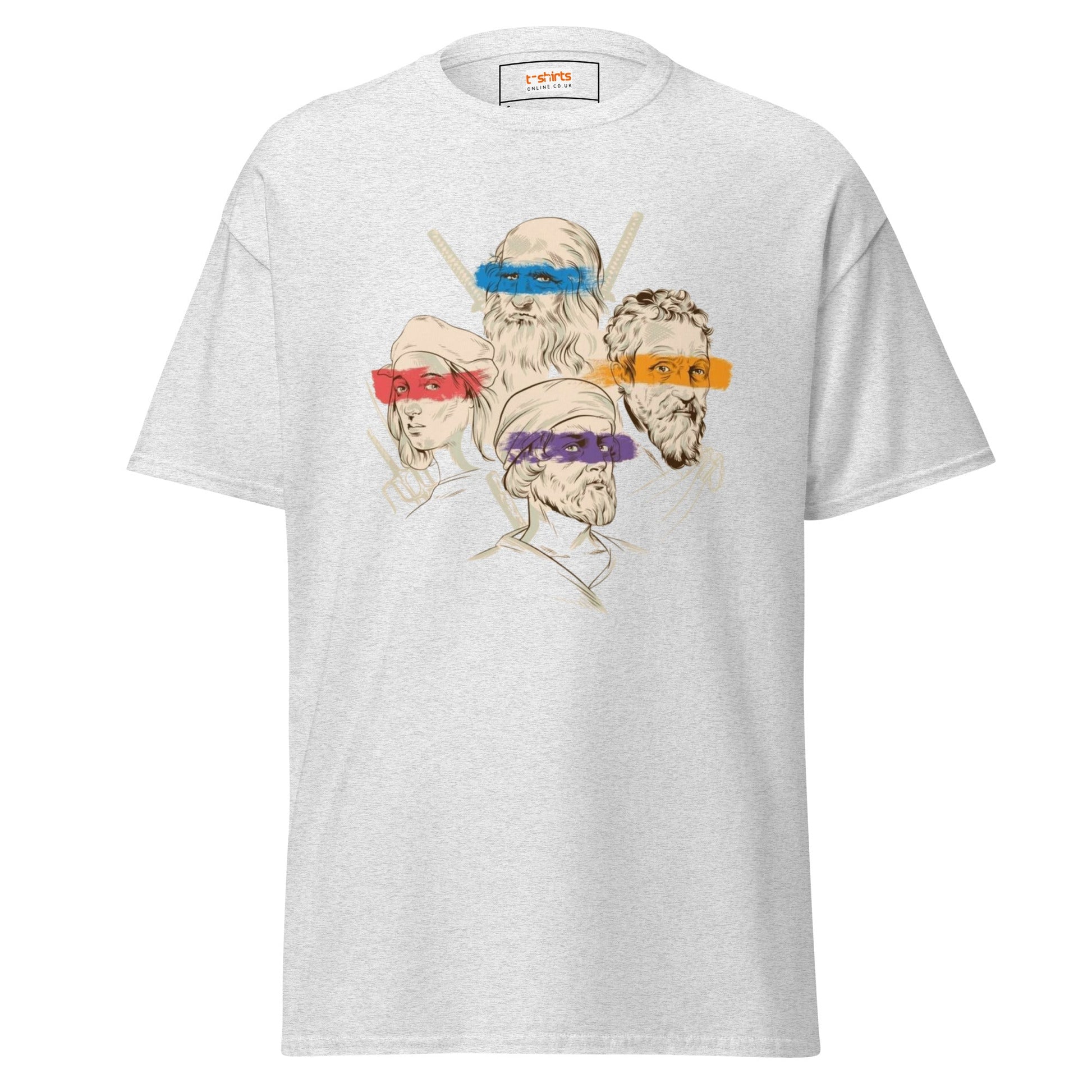 Ninja Artists | Unisex T-Shirt - Ash - T-Shirts Online