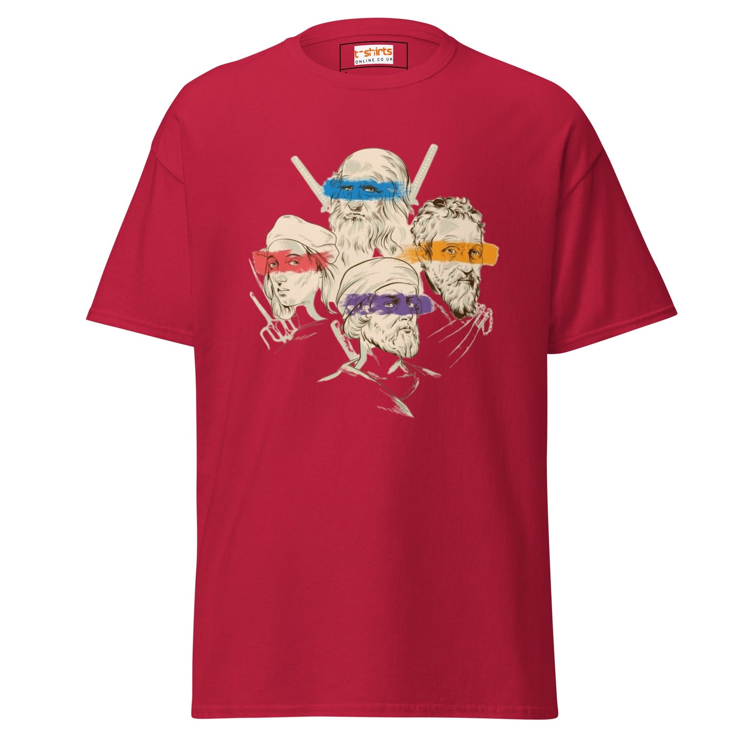 Ninja Artists | Unisex T-Shirt - Cardinal - T-Shirts Online
