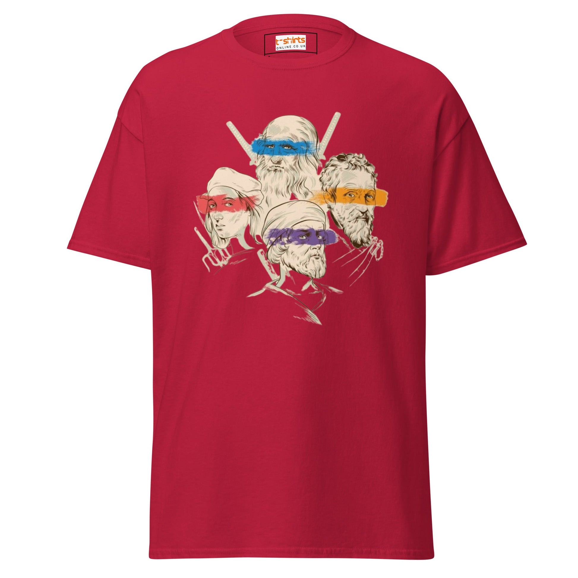 Ninja Artists | Unisex T-Shirt - Cardinal - T-Shirts Online