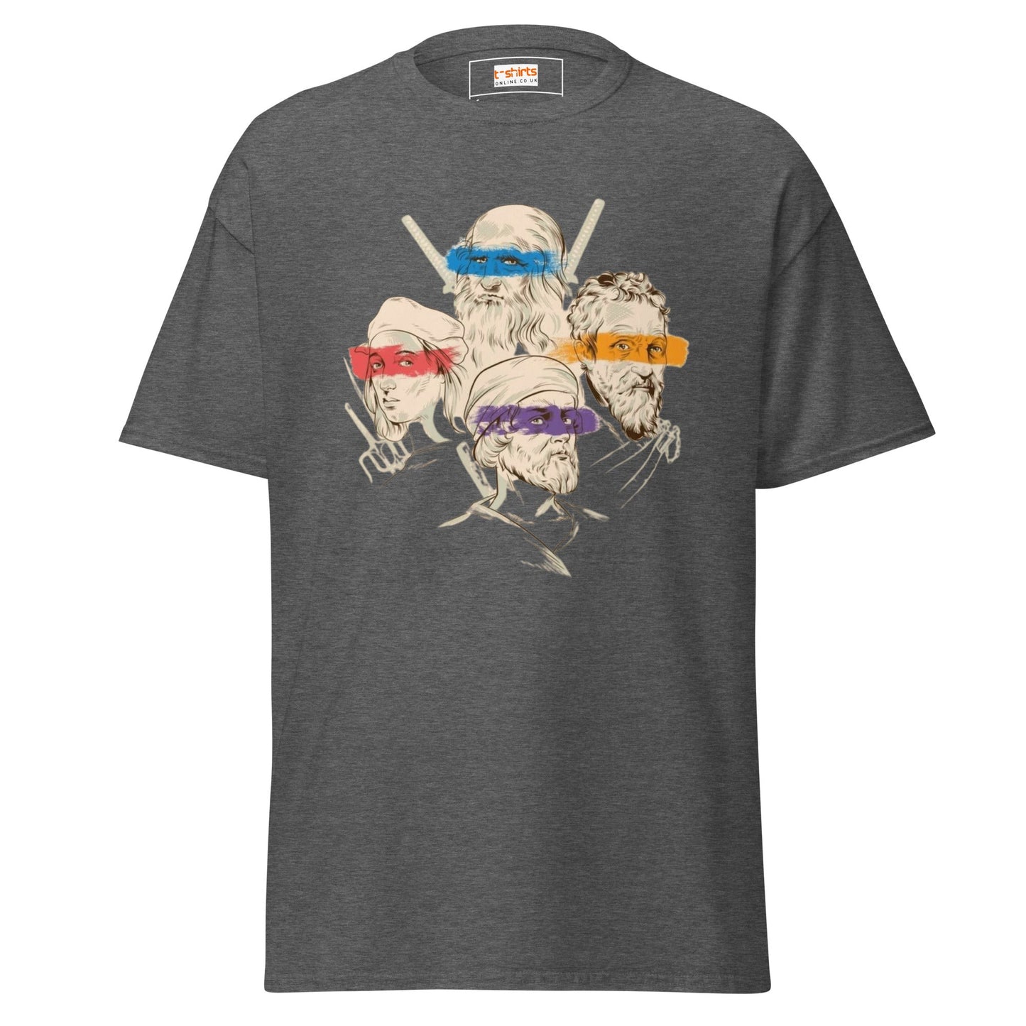 Ninja Artists | Unisex T-Shirt - Dark Heather - T-Shirts Online