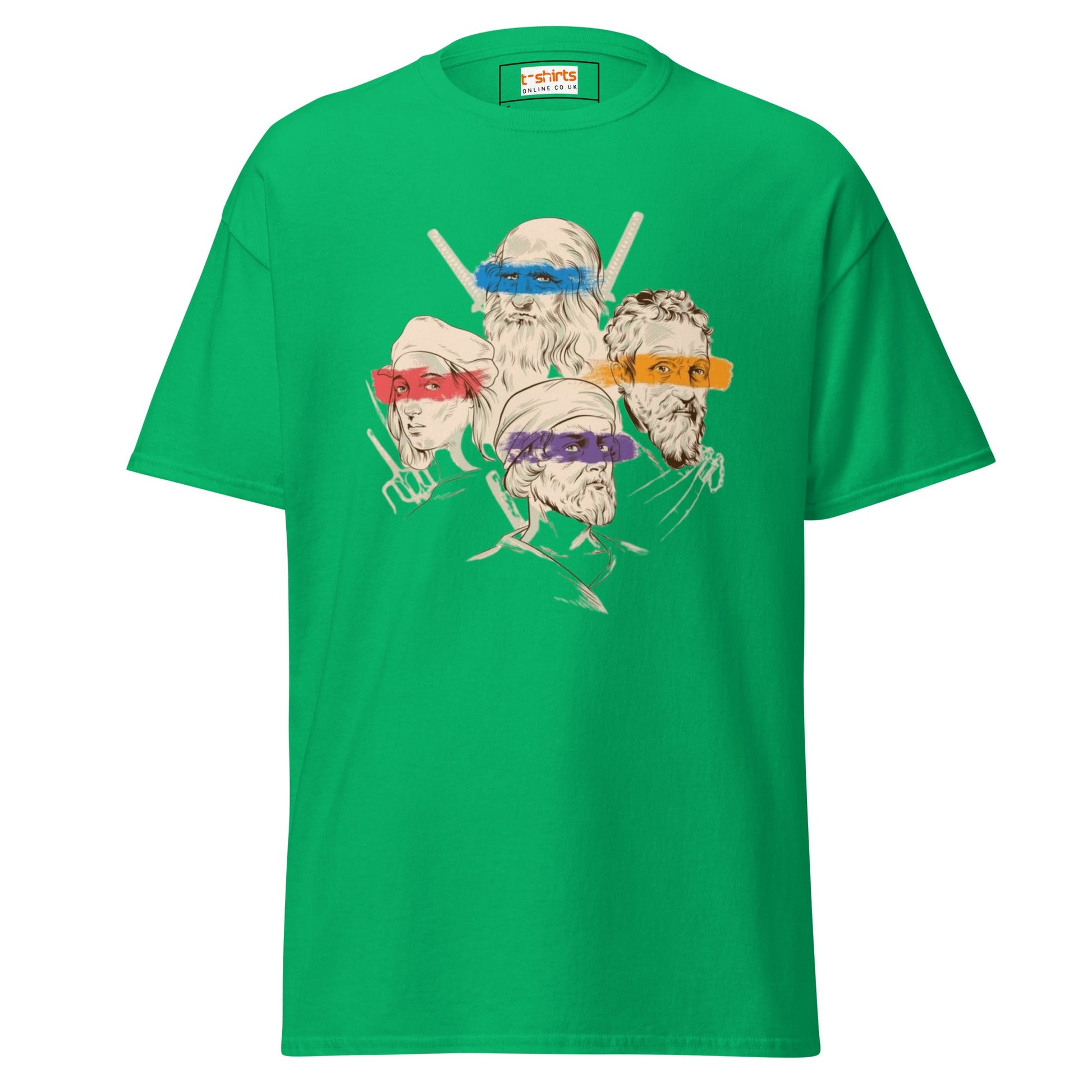 Ninja Artists | Unisex T-Shirt - Irish Green - T-Shirts Online