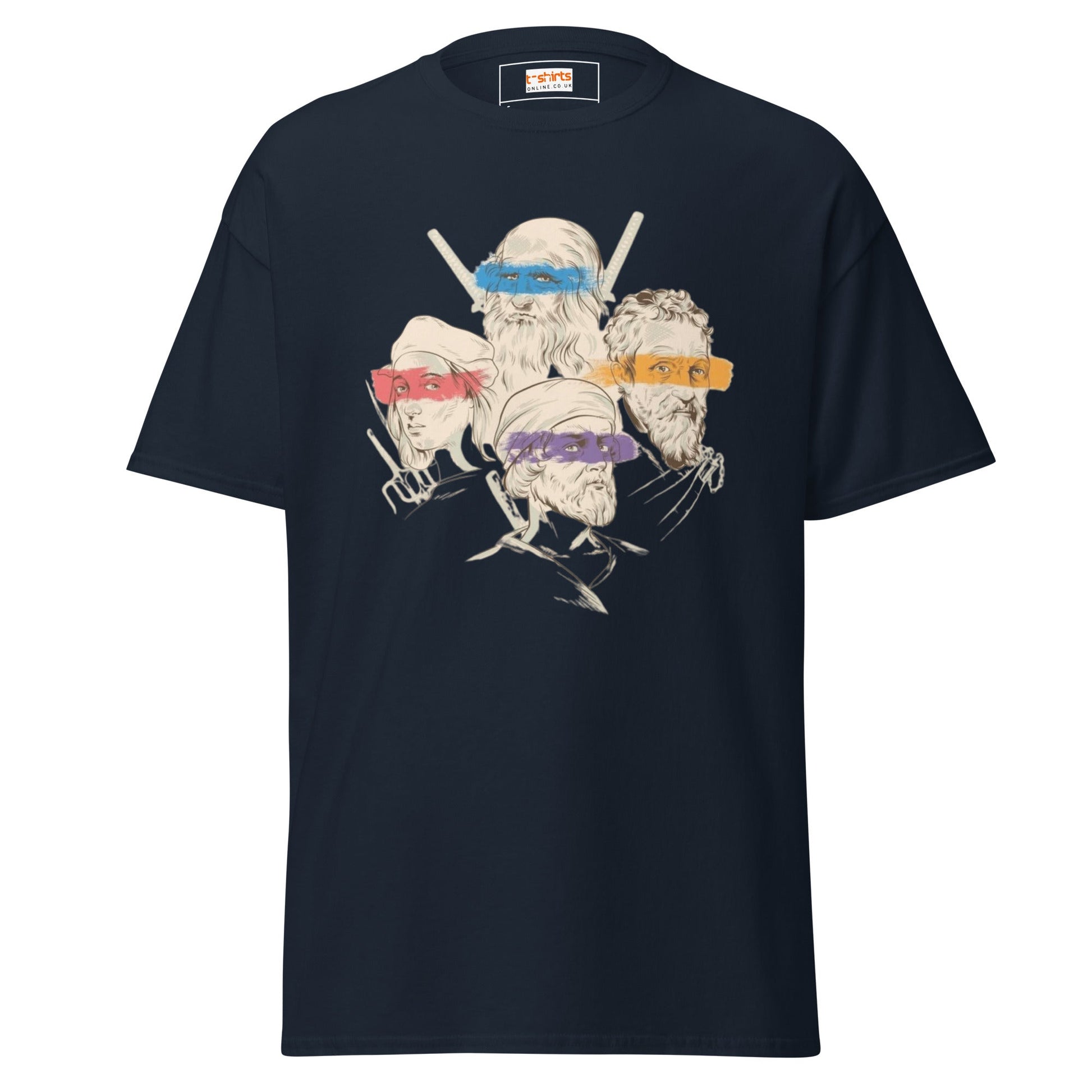 Ninja Artists | Unisex T-Shirt - Navy - T-Shirts Online