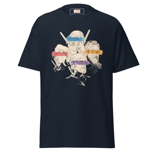 Ninja Artists | Unisex T-Shirt - Navy - T-Shirts Online