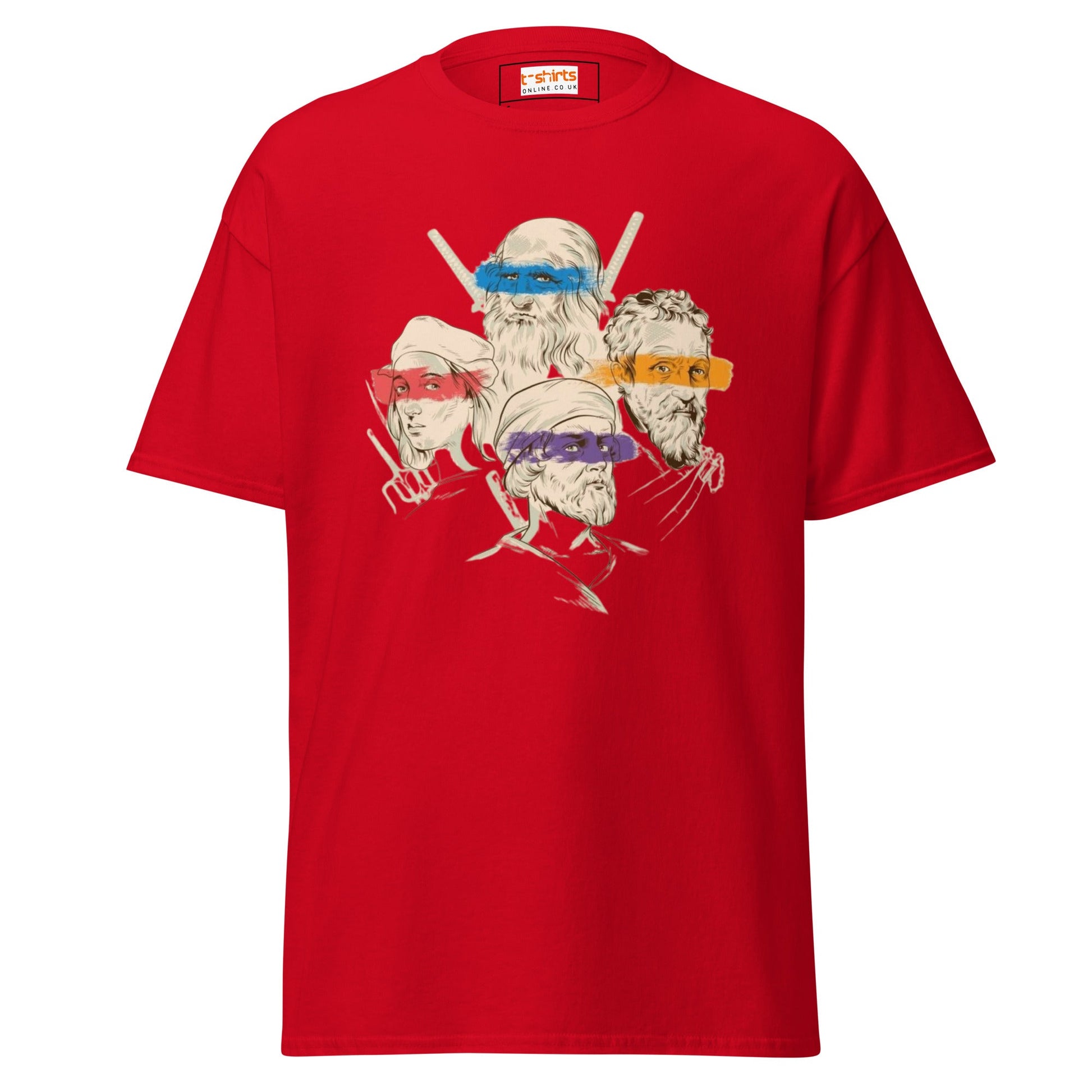 Ninja Artists | Unisex T-Shirt - Red - T-Shirts Online