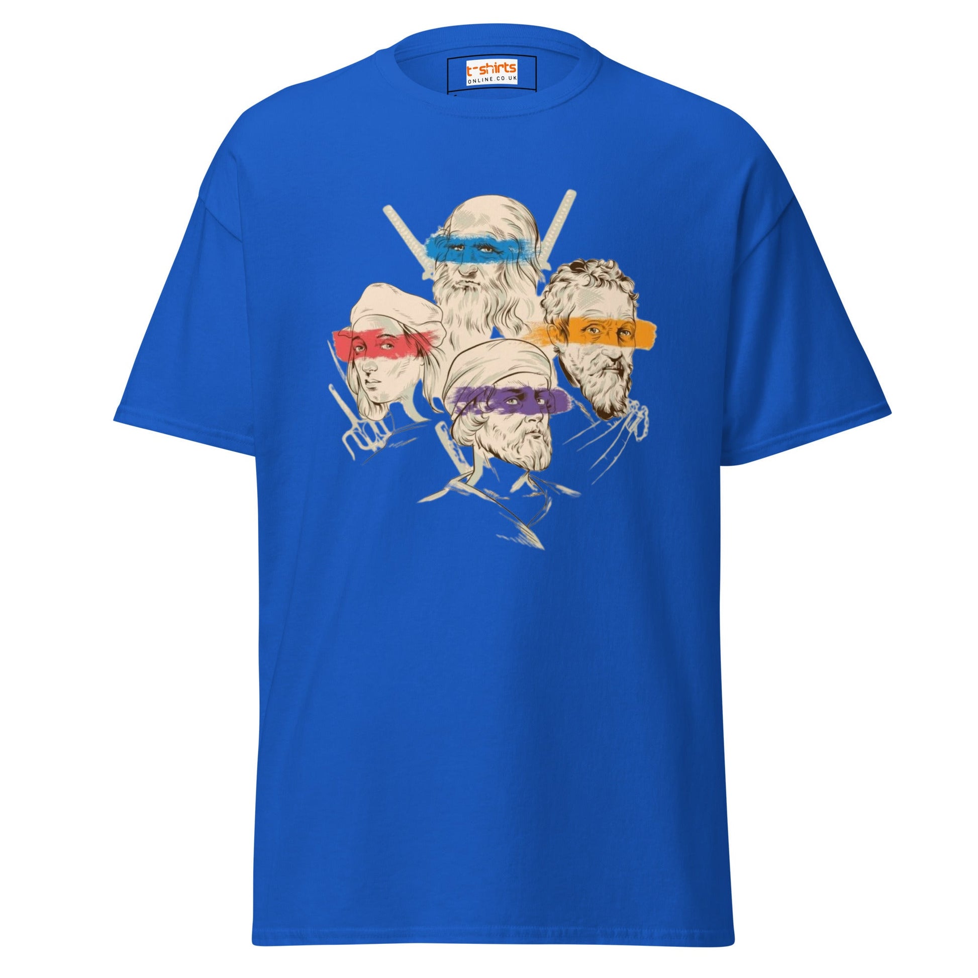 Ninja Artists | Unisex T-Shirt - Royal - T-Shirts Online