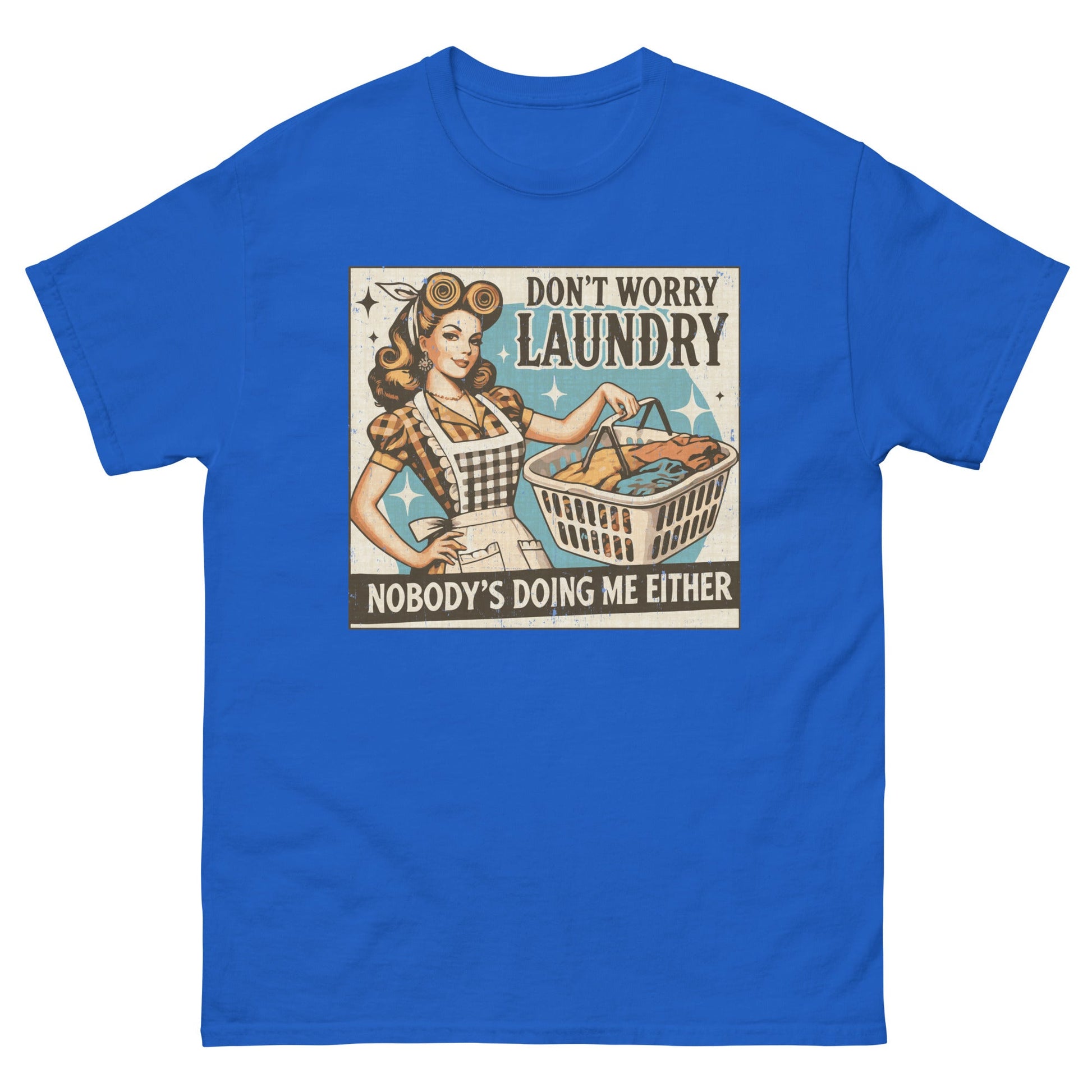 Nobody's Doing Me | Retro Women's T-Shirt - Royal - T-Shirts Online