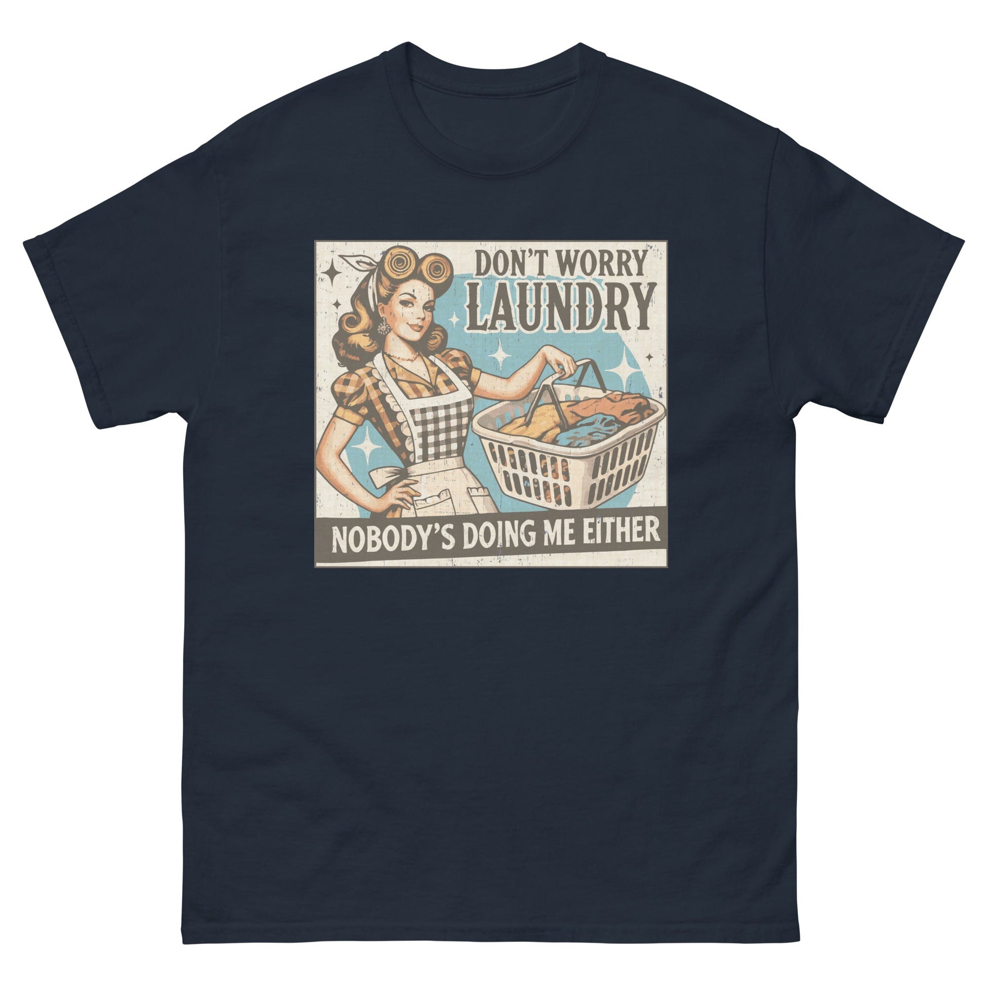 Nobody's Doing Me | Retro Women's T-Shirt - Navy - T-Shirts Online