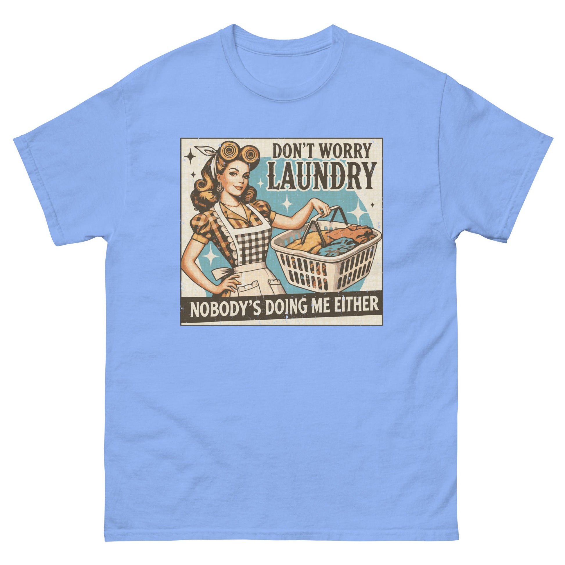 Nobody's Doing Me | Retro Women's T-Shirt - Carolina Blue - T-Shirts Online