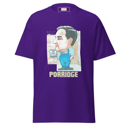 Norman Stanley Fletcher | Porridge T-Shirt - Purple - T-Shirts Online