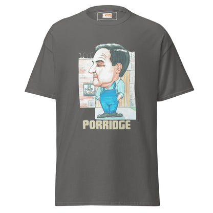 Norman Stanley Fletcher | Porridge T-Shirt - Charcoal - T-Shirts Online