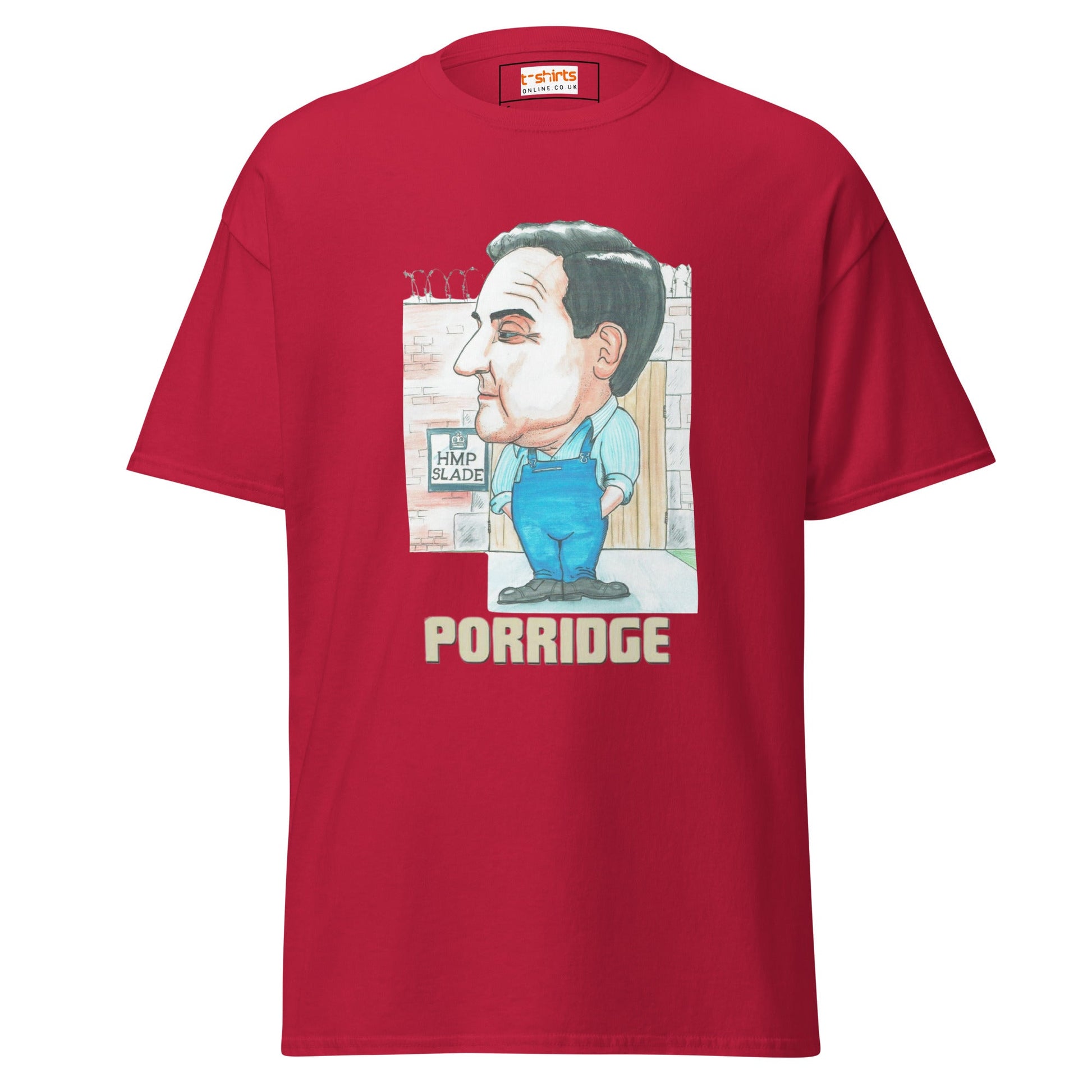 Norman Stanley Fletcher | Porridge T-Shirt - Cardinal - T-Shirts Online