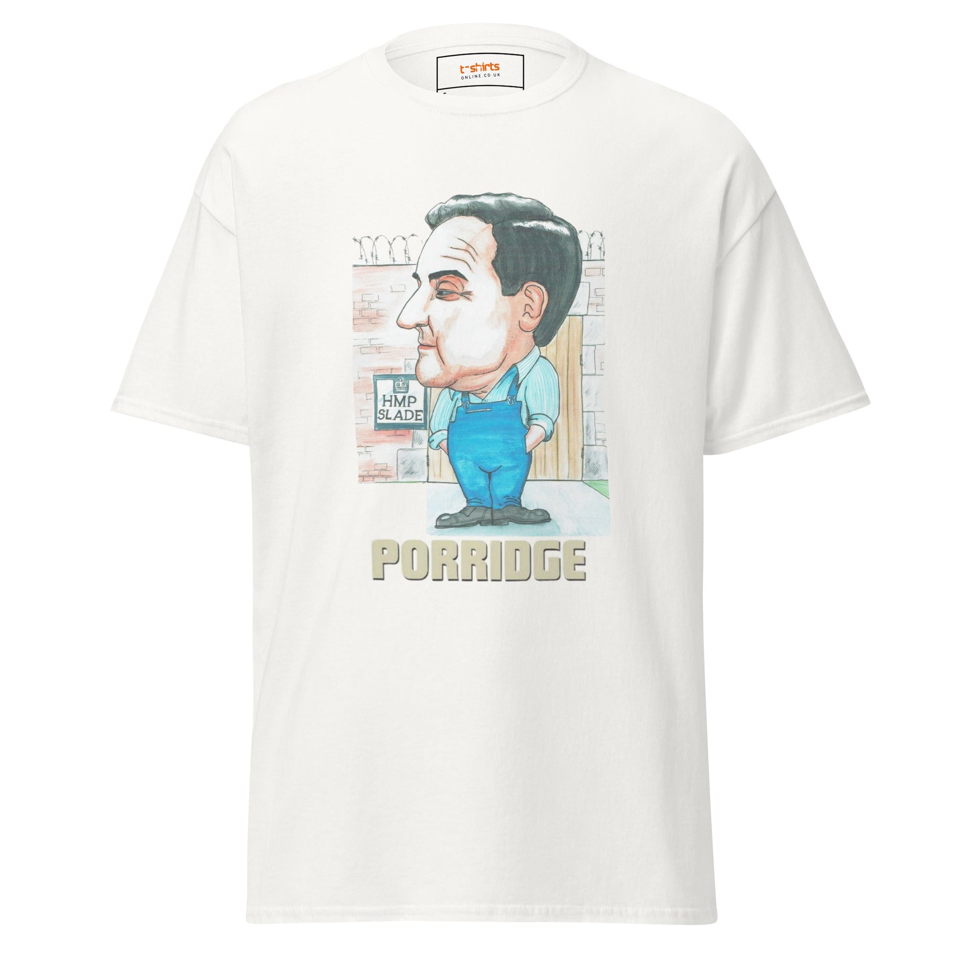 Norman Stanley Fletcher | Porridge T-Shirt - White - T-Shirts Online