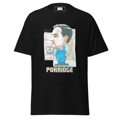 Norman Stanley Fletcher | Porridge T-Shirt - Black - T-Shirts Online