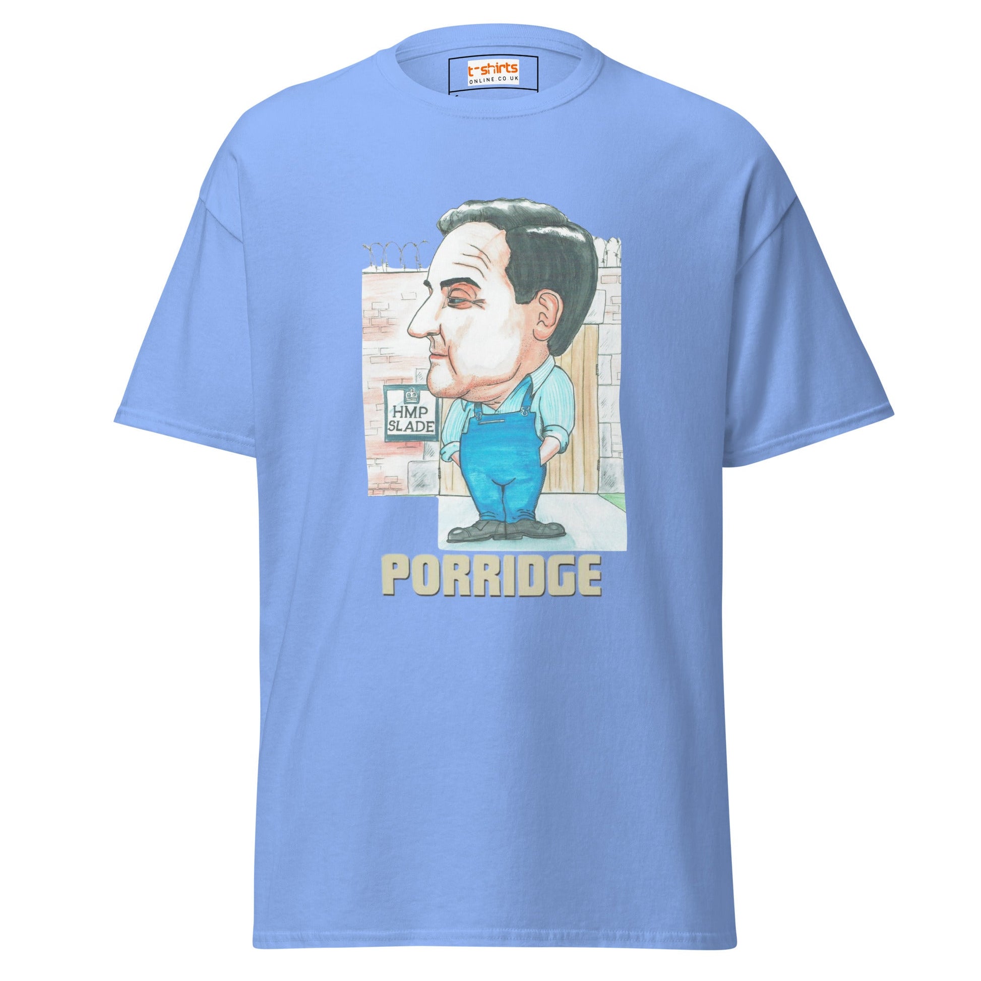Norman Stanley Fletcher | Porridge T-Shirt - Carolina Blue - T-Shirts Online