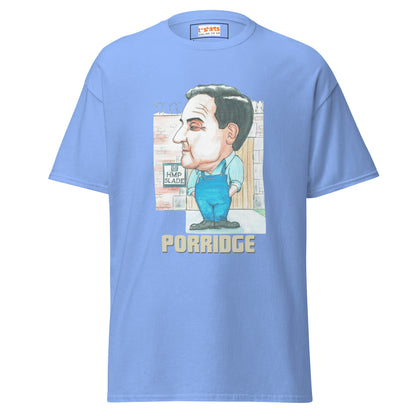 Norman Stanley Fletcher | Porridge T-Shirt - Carolina Blue - T-Shirts Online