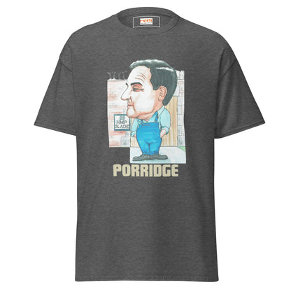 Norman Stanley Fletcher | Porridge T-Shirt - Dark Heather - T-Shirts Online