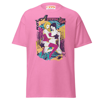 Not a Porn Star T-Shirt | Bold Pop Art Graphic Tee - Azalea - T-Shirts Online