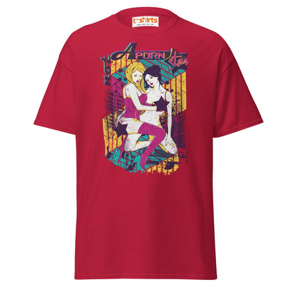 Not a Porn Star T-Shirt | Bold Pop Art Graphic Tee - Cardinal - T-Shirts Online