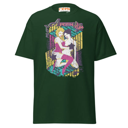 Not a Porn Star T-Shirt | Bold Pop Art Graphic Tee - Forest Green - T-Shirts Online