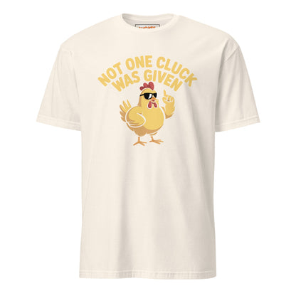 Not One Cluck T-Shirt | Funny Chicken Shirt - Natural - T-Shirts Online