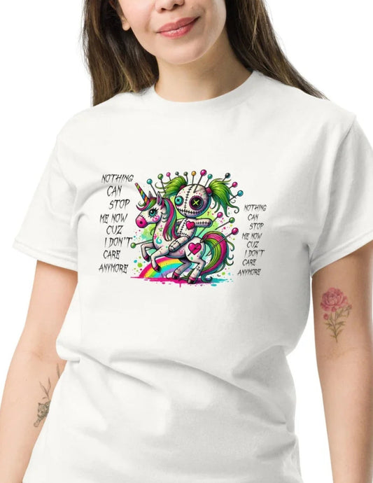 Nothing Can Stop Me | Voodoo Doll T-Shirt - Orange - T-Shirts Online