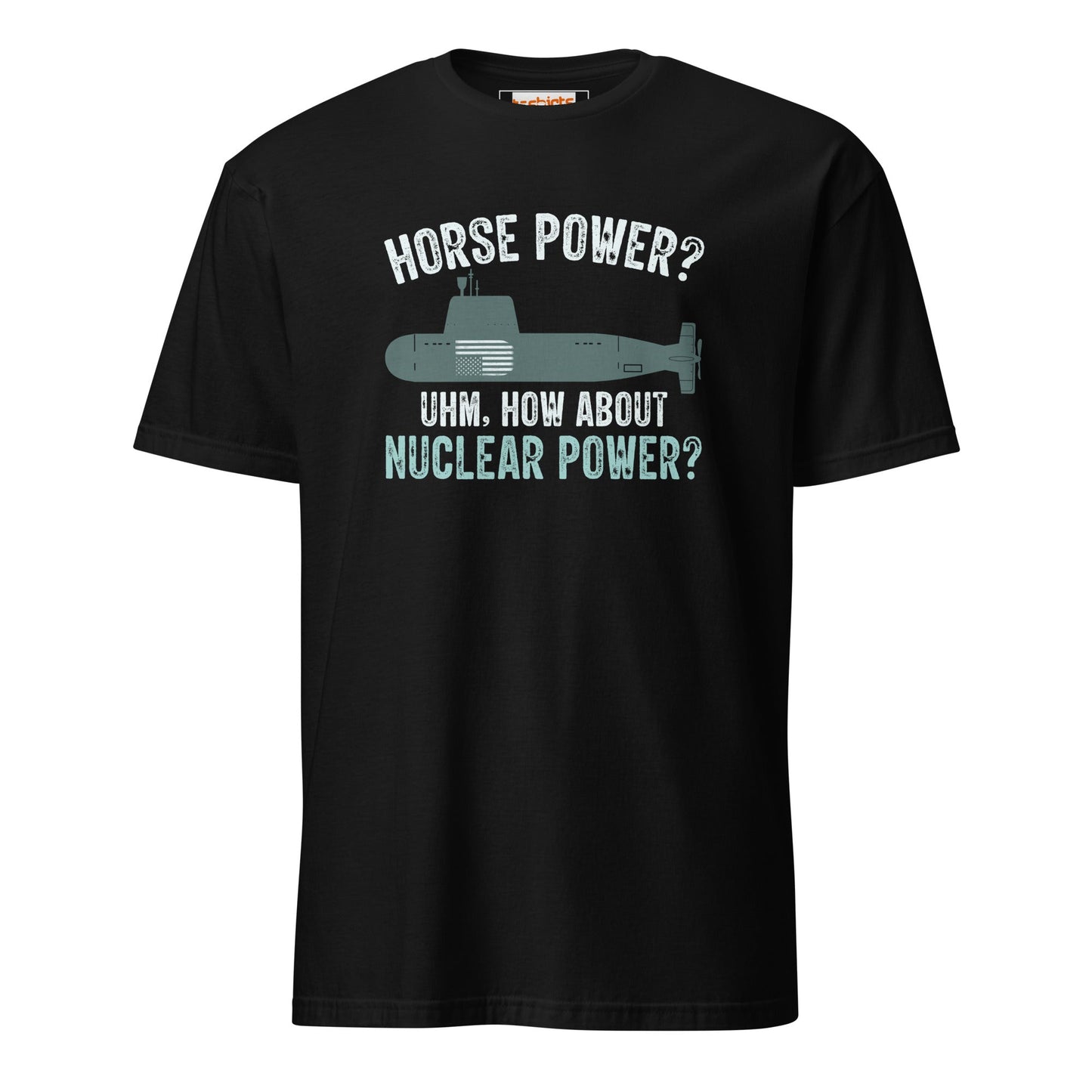 Nuclear Power T-Shirt | Submarine T-Shirt - Black - T-Shirts Online