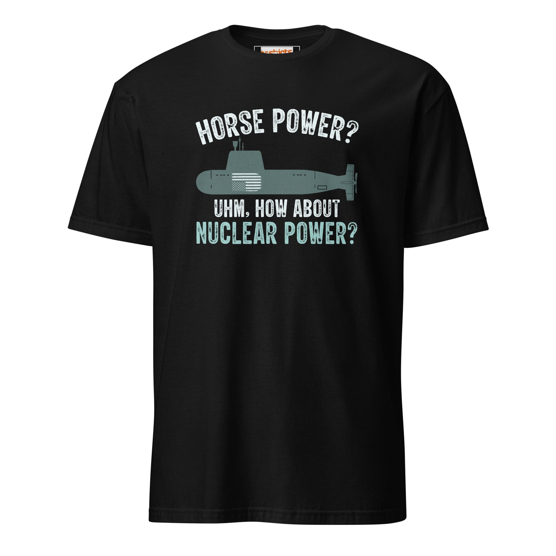 Nuclear Power T-Shirt | Submarine T-Shirt - Black - T-Shirts Online