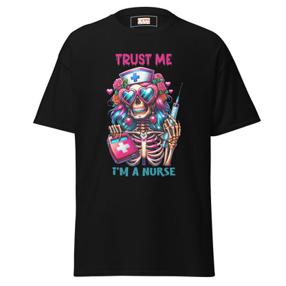 Nurse T-Shirt | Trust Me I'm a Nurse - Black - T-Shirts Online