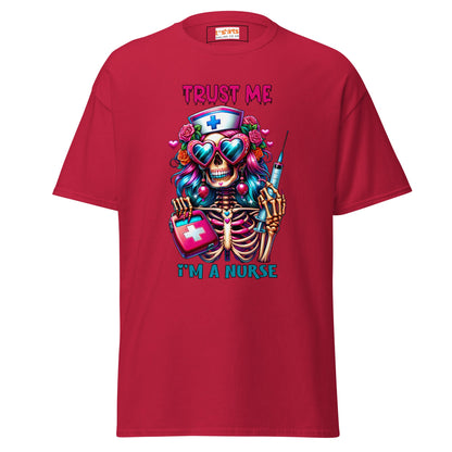 Nurse T-Shirt | Trust Me I'm a Nurse - Cardinal - T-Shirts Online