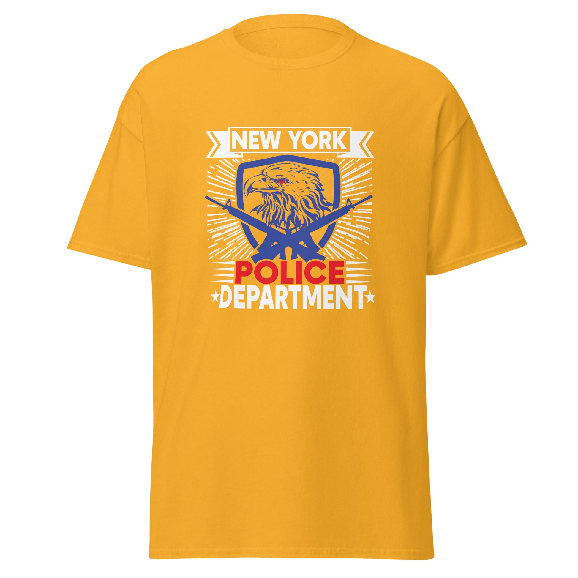 NY Police Department | Police T-Shirt - Gold - T-Shirts Online