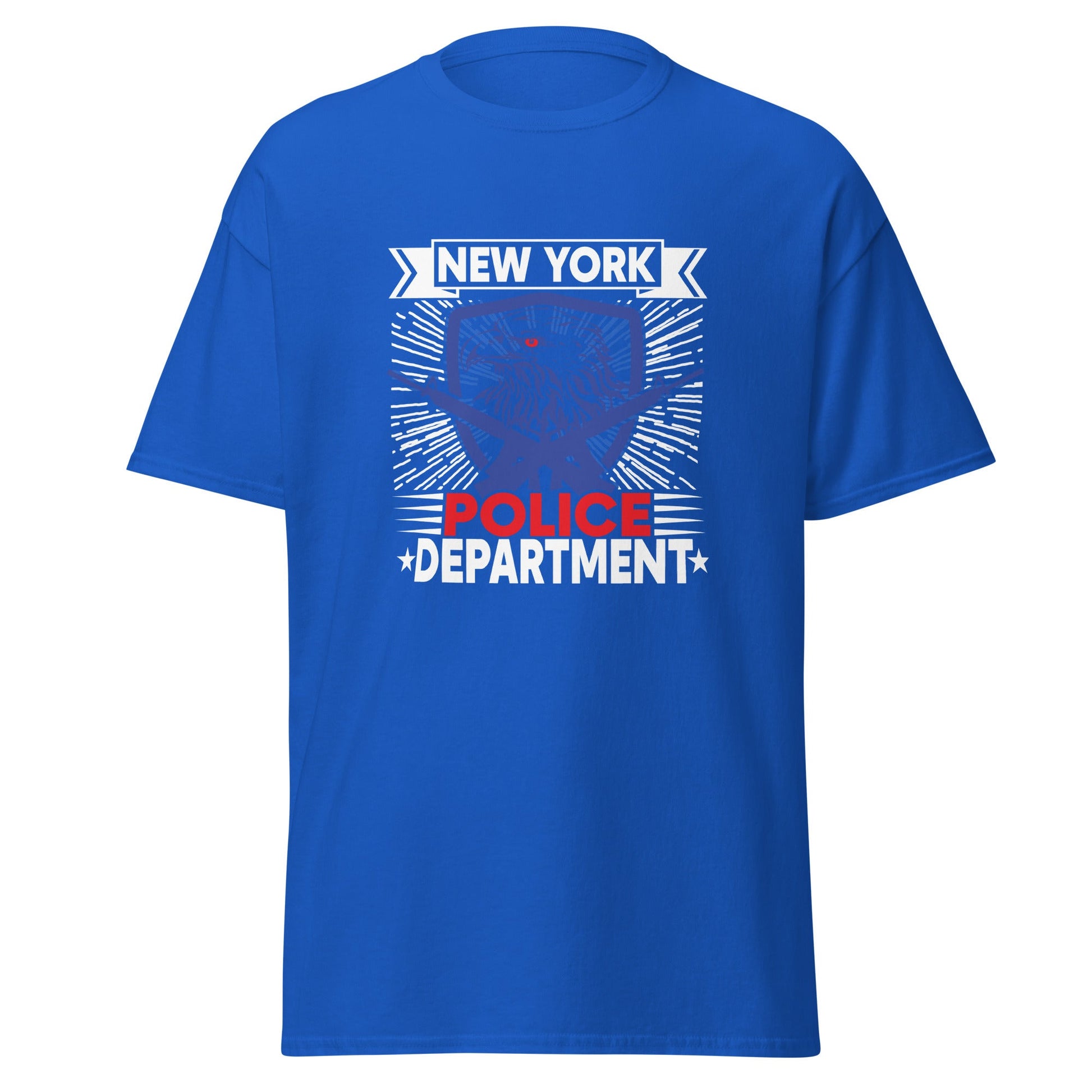 NY Police Department | Police T-Shirt - Royal - T-Shirts Online
