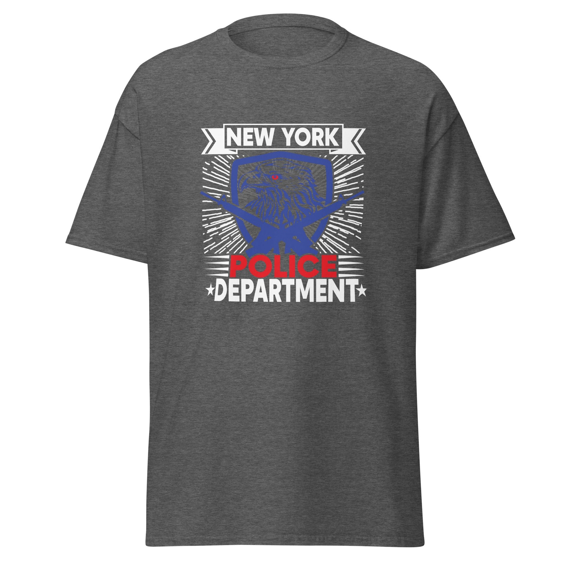 NY Police Department | Police T-Shirt - Dark Heather - T-Shirts Online