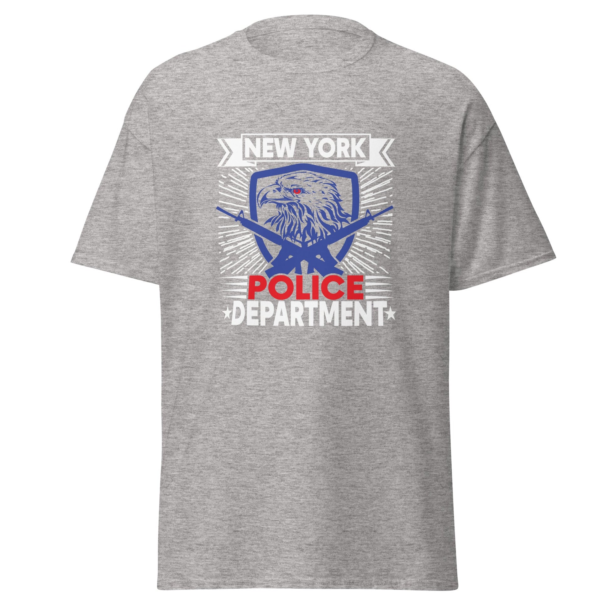 NY Police Department | Police T-Shirt - Sport Grey - T-Shirts Online