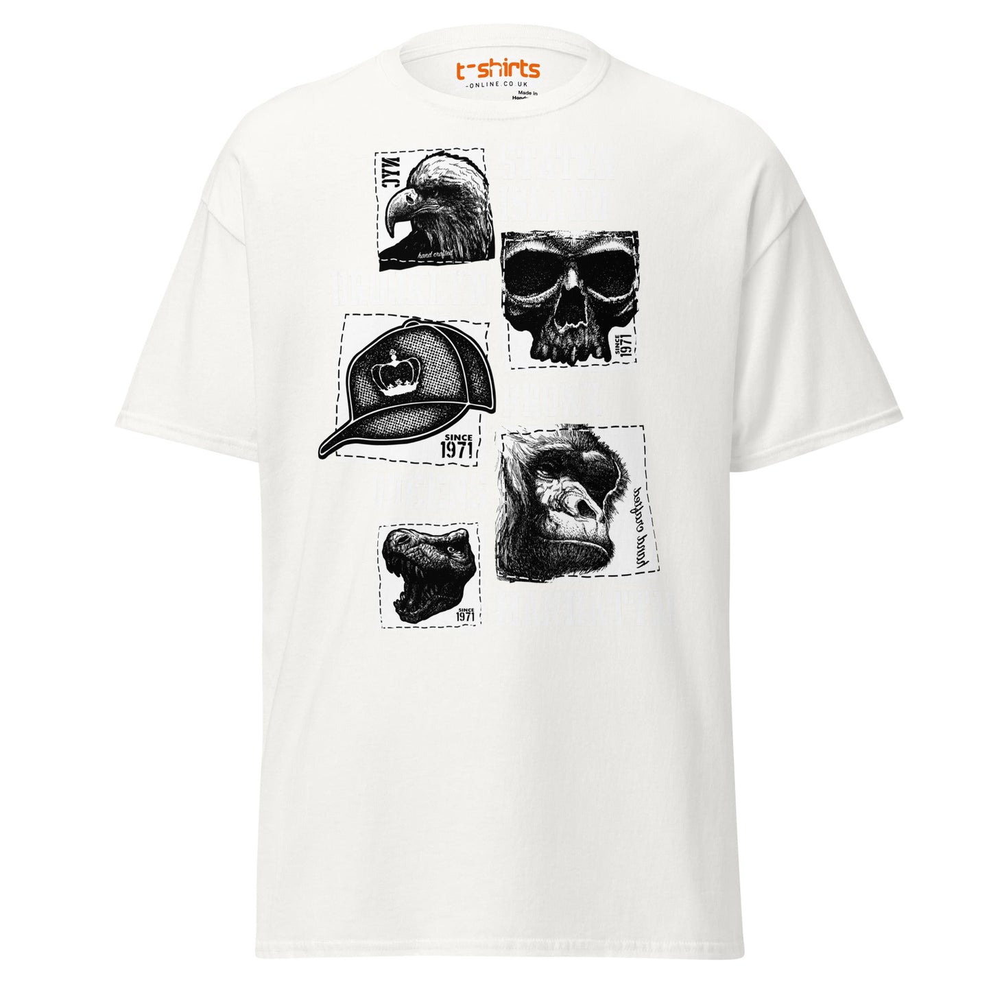 NYC Boroughs Graphic T-Shirt - White - T-Shirts Online
