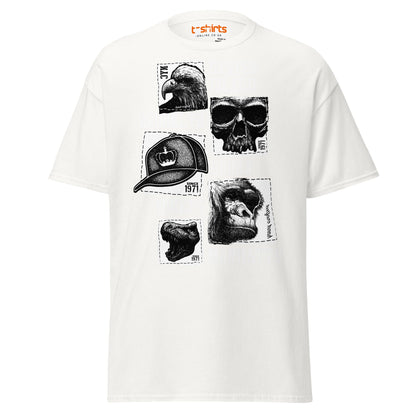 NYC Boroughs Graphic T-Shirt - White - T-Shirts Online