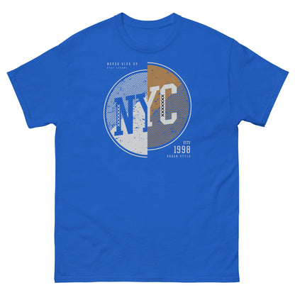 NYC | Men's T-Shirt - Royal - T-Shirts Online