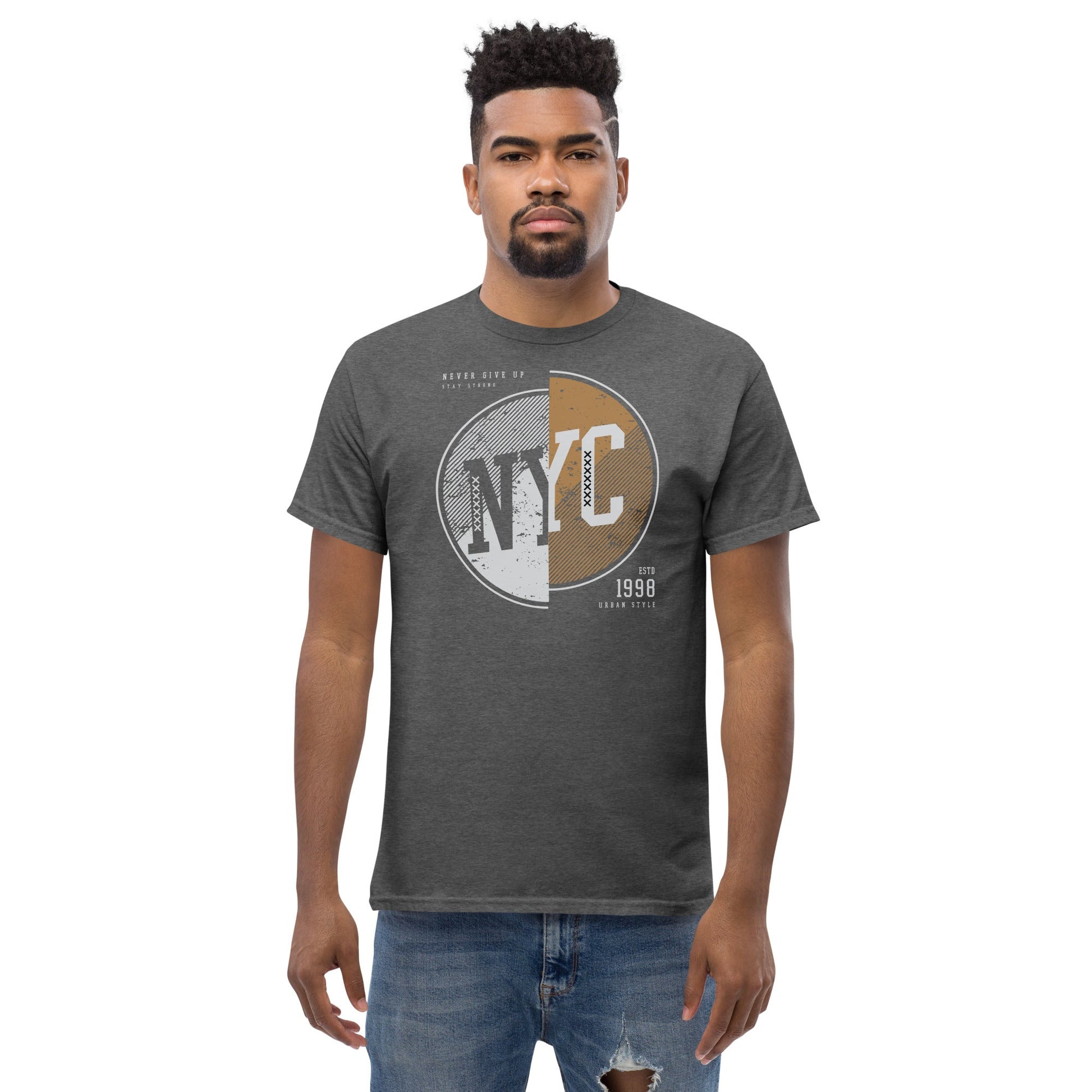 NYC | Men's T-Shirt - Black - T-Shirts Online