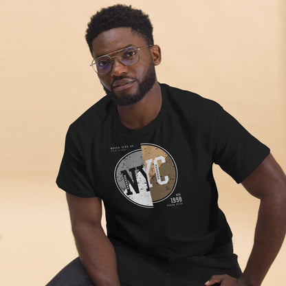 NYC | Men's T-Shirt - Black - T-Shirts Online